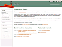 Tablet Screenshot of gresille.org